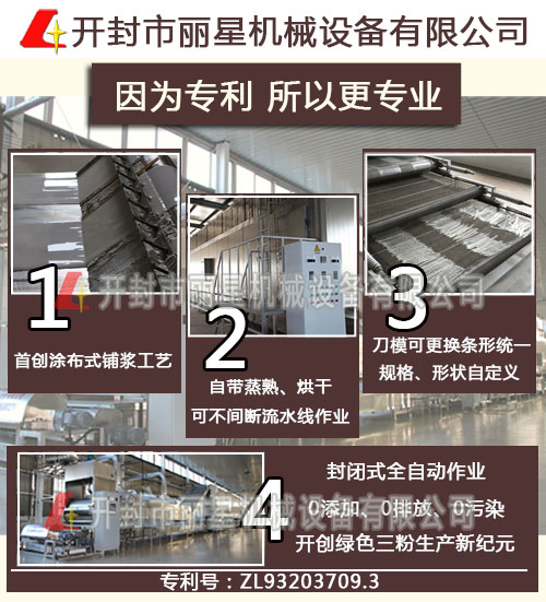 粉皮机因为专利所以更专业