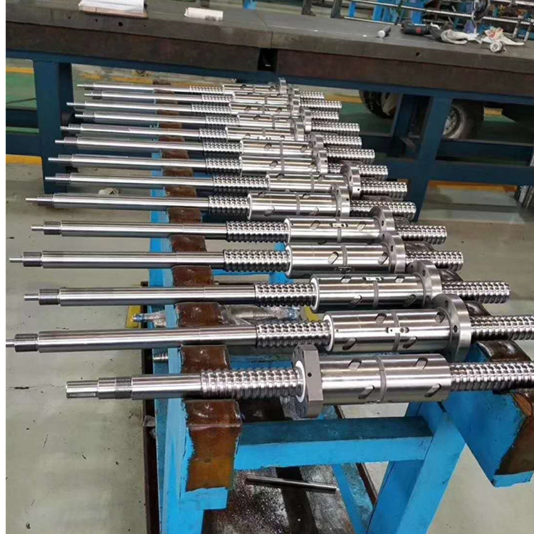 内循环滚珠丝杠型号开头带图纸头